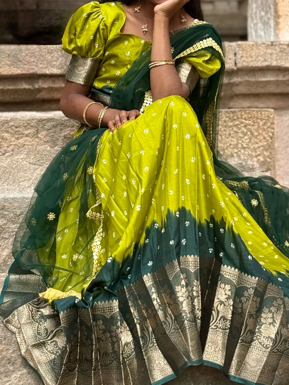 Big Girls traditional lehenga choli